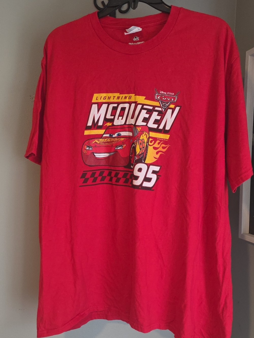 Disney Lightning McQueen Graphic Tee for Men 2XL